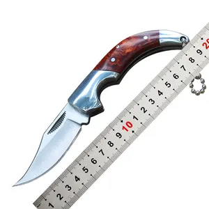 ओम गर्म बिक्री प्रतिस्पर्धी मूल्य छोटे उपयोगिता चाकू मिनी आउटडोर उपकरण पैकिंग के साथ फोल्डिंग चाकू
