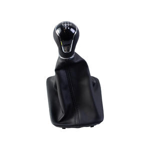 Poignée de levier de vitesses Volkswagen 5 vitesses 6 vitesses en cuir ergonomique pour boîte de vitesses manuelle - Product Image 1