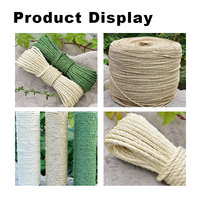 Cuerda de cáñamo Cuerda de yute de fibra de sisal antienvejecimiento Cuerda de yute Cuerda de abaca