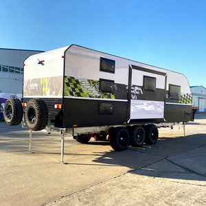 2025 de tres <span class=keywords><strong>ejes</strong></span>, 25 pies, Triple litera, <span class=keywords><strong>caravana</strong></span>, expansión, viaje, 4x4, RV, gran autocaravana de lujo, remolque de Camping todoterreno AU/NZ - Product Image 1