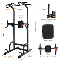 Barre de traction réglable en acier JDM ES-5612, multifonctionnelle, antidérapante, pour la musculation à domicile, vente chaude, directement de l'usine