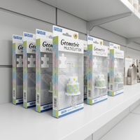 Boîte d'emballage en blister transparent en PET pour l'affichage en magasin de découpeuses à biscuits