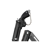Couteau de poche pliable miniature personnalisé en acier inoxydable, outil porte-clés EDC pour le camping en plein air, la randonnée, cadeau