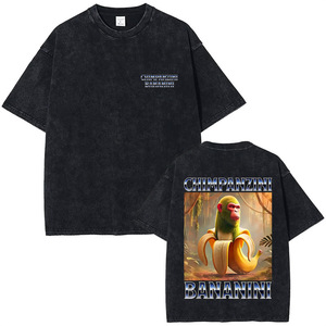 Italienische Brainrot Lustige <span class=keywords><strong>Meme</strong></span> T-Shirts Brr Brr Patapim Tralale - Product Image 2