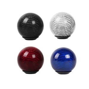 Pommeau de levier de vitesse universel en cristal de couleur personnalisable, logo personnalisé, pommeau de levier de vitesse en carbone forgé de qualité supérieure, pommeau de levier de vitesse pratique - Product Image 3