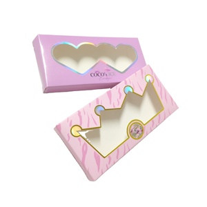 Caja de Regalo Personalizada para Pestañas, Estilo Boutique, Decoración Exquisita, para Regalos de Belleza y Distribución de Regalos de Alta Gama - Product Image 2