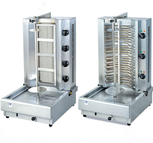Nouvelle technologie Machine à shawarma au gaz Shawarma automatique à chauffage rotatif Machine à kebab doner / <span class=keywords><strong>Four</strong></span> à griller - Product Image 4