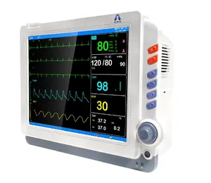 Trolley Anti-Frequenz Elektro chirurgische Interferenz Optionale Sprache 12,1 "Farbe Tft Lcd Bildschirm Veterinär monitor Tierarzt Maschine