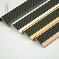 Protections d'angle en aluminium pour carreaux, bandes de bordure pour marches de marbre et escaliers