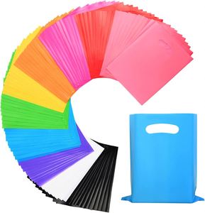 Bolsa de Compras de Plástico Reciclable con Asa, Personalizada con Logotipo Impreso, de HDPE/LDPE, con Refuerzo Lateral y Troquelado - Product Image 1