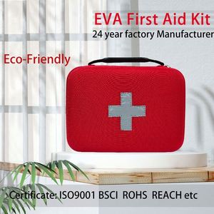 Enterprise <b>School</b> First Aid <b>Kit</b> Case Durable EVA Naloxone Emergency Medical Storage Leather Canvas PU Nylon Polyester Outdoor - Product Image 5