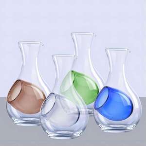 Verre <span class=keywords><strong>de</strong></span> fête <span class=keywords><strong>de</strong></span> luxe Style espagnol Porron pichet à vin verre esprit Brandy bouteille en verre à vin - Product Image 1