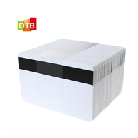 Carte à bande magnétique vierge imprimable personnalisée Vente en gros Carte à bande vierge Smart ID/IC Taille de carte de crédit