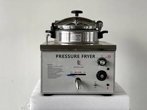 Freidora a Presión para <span class=keywords><strong>Pollo</strong></span> <span class=keywords><strong>Broaster</strong></span> de 3 kW, Máquina Freidora a Presión de Sobremesa - Product Image 2