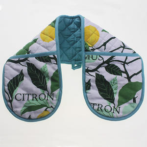 Guantes de Horno de Algodón Industrial con Estampado de <span class=keywords><strong>Doritos</strong></span> Navideños Personalizados, 100% Orgánicos, de Alta Calidad, Reutilizables, Guantes Dobles para Pizza - Product Image 3