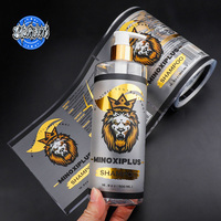 Étiquettes cosmétiques personnalisées ZHK, estampage à chaud et à froid, vinyle imperméable, autocollants de logo pour shampoing