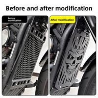 Filet de protection de radiateur pour moto Napoleon 450 Golden Cat 500 Black Flag 500