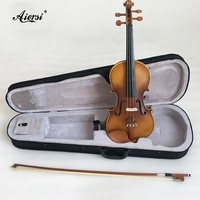Aierisi — peinture antique, violon, qualité supérieure, OEM/ODM, taille 4/4 à 1/16, vente en gros, avec étui, fabriqué en chine, offre spéciale