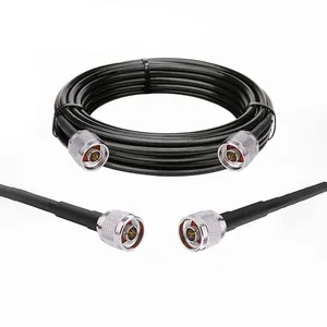 Cable Coaxial de RP-SMA, conector LMR400, LMR240, RF, Lm240, macho a N hembra, Sma, 20 metros, 10mm, 50 Ohm / 75 Ohm, CN;GUA, 600, 400