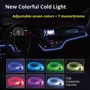 Módulos LED de Luz Ambiental para Automóvil <span class=keywords><strong>DALUX</strong></span>, Populares y de Venta Caliente, Control por Aplicación Móvil, Ajustables, 5W 5V, Instalación sin Daños, 2 Años de Garantía - Product Image 3