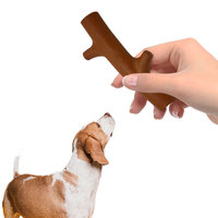 Jouet personnalisé écologique pour chien en nylon de luxe résistant aux morsures pour chien de compagnie molaire brosse à dents à mâcher bâton jouets à mâcher pour chien