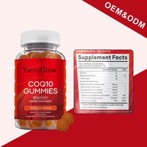 YanniGlow OEM ODM Antioxidanten Hartgezondheid Supplementen COQ10 Gummies Vitaminen Snoepjes - Product Image 2
