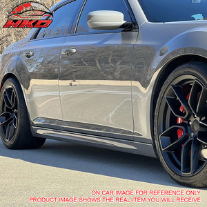 Convient pour Chrysler 300 2011-2023, jupes latérales style SRT, noir mat - Product Image 2