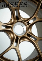 JJSEES Jantes en alliage forgé sur mesure 17-26 pouces Bronze Multi-branches Concaves Profondes pour BMW M3 Audi Mercedes Dodge Challenger