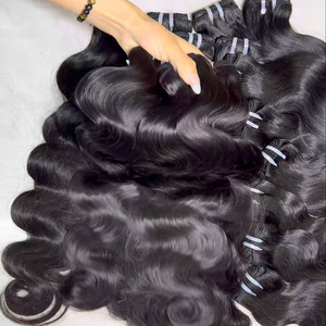 ผมเวียดนามแท้เกรด 12A คุณภาพสูงแบบดิบ ไม่ผ่านการแปรรูป 100% แบบ Remy Hair  ถักสองชั้น ไม่หลุดร่วง - Product Image 3