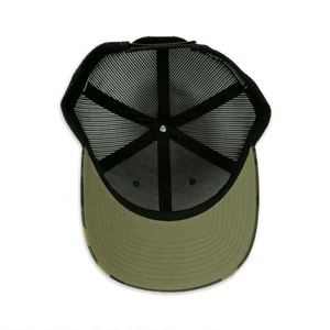 Custom 5 Panel <b>Plain</b> Mesh Embroidered <b>Baseball</b> <b>Cap</b> Trucker <b>Cap</b> Fashion Velour and Corduroy Fabric for Outdoor Use - Product Image 4