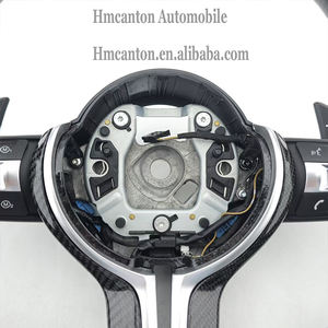 Volante Deportivo de Fibra de Carbono y Alcántara para BMW Serie 3, Serie 5, F10, F20, F30, F90, F01, F02, en Oferta - Product Image 2