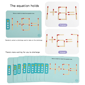 CE CPC All'ingrosso Scatola Metallica Creativa <span class=keywords><strong>con</strong></span> Fiammiferi, Gioco Educativo Divertente per Esercizi Mentali per Bambini - Product Image 5