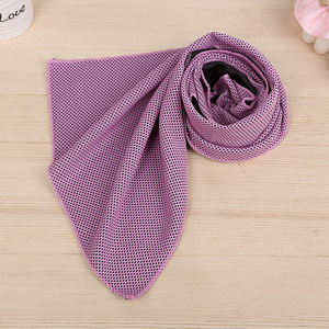 Cooling Quick Dry Sports <b>Towel</b> Knitted Polyester Neck Face Wrap Sweat Absorbing Mesh <b>Towel</b> for Running Gym Yoga - Product Image 1