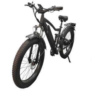 Bicicleta Eléctrica 2026X1 Nueva con Motor Eléctrico, <span class=keywords><strong>Shimano</strong></span> de 7 Velocidades, Instrumento LCD, Batería de Litio de 48V 10.4Ah y Cuadro de Aluminio - Product Image 4