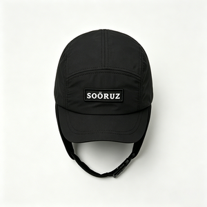 Casquette de sport réglable ODM avec sangle sous le menton, chapeau de soleil imperméable et tendance 100 % polyester pour le surf et le cyclisme en extérieur - Product Image 2