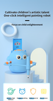 Robot de Dessin Éducatif JXD : Jouet Intelligent pour Enfants, Aide à l'Éveil et à l'Apprentissage de l'Anglais pour l'Éducation Précoce