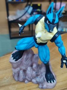 Figura de Acción de Anime Personalizada de Lucario Congelado, Escala 1/6, 21 cm, Modelo de PVC Inspirado en el Anime, Regalo Personalizado - Product Image 4