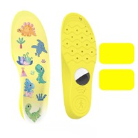 Semelles de suivi à motif floral mignon pour enfants et personnes âgées, compatibles avec le support d'étui Apple AirTag, inserts de suivi pour chaussures