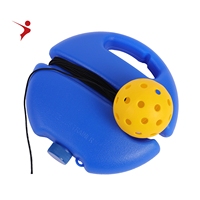 Entraîneur de pickleball individuel portable et durable pour l'extérieur, avec retourneur de balles en ABS certifié Honeycomb, pour l'entraînement sportif, vente en gros personnalisée