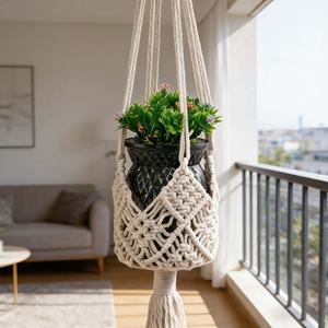 Grands pots à fleurs en céramique - Design moderne et écologique pour plantes grimpantes et succulentes - Utilisation sur bureau et balcon - Vente directe d'usine en gros - Product Image 2