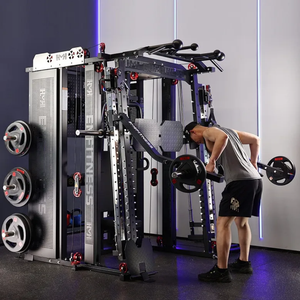 Máquina Smith de Alta Calidad CZ para Gimnasio en Casa, Proporciona Ejercicio Integral y Eficiente, con Estructura Personalizable y Resistente - Product Image 4