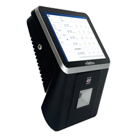Innovación Sistema POS con pantalla táctil de 8 pulgadas Supermercado 1D 2D Comprobador de precios Código QR manos libres Escáner de código de barras de escritorio Función SDK
