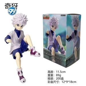 Figurine d'action en PVC <span class=keywords><strong>Hunter</strong></span> x <span class=keywords><strong>Hunter</strong></span> Zoldyck de 12 cm, modèle assis <span class=keywords><strong>Gon</strong></span> <span class=keywords><strong>Freecss</strong></span>, jouet cadeau, figurine Killua, artisanat en plastique - Product Image 6