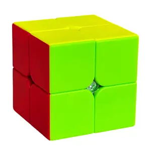 Moyu Meilong 2x2 Puzzle Würfel, Lernspiel zeug Magic Cube 2x2x2 Speed Cube Sticker less