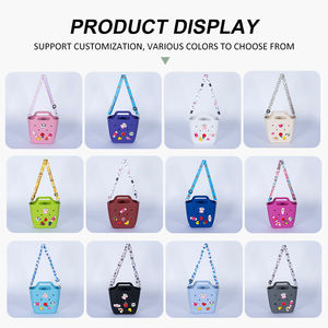 女性用トートバッグゴムシリコーンバッグEVAビーチバッグを出荷する3日準備 - Product Image 5