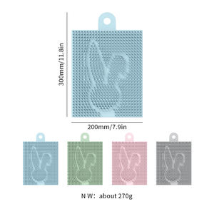 Siliconen badmassagepad antislip douche voet- en rugscrubber <span class=keywords><strong>mat</strong></span> rugscrubber pad kussen borstel badkamermat - Product Image 6
