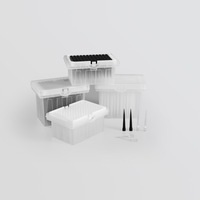 Embouts de pipette filtrants conducteurs stériles compatibles 50uL 300uL 1000uL, qualité médicale PP, certifiés CE, 96 embouts/boîte
