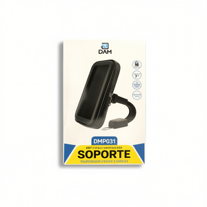 Supporto universale nero per telefono da moto/bicicletta DAM DMP031 - Product Image 2