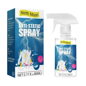 Nouveau spray antistatique vêtements de ménage cheveux éliminer l'électricité statique prévenir efficacement le spray antistatique