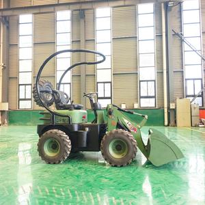 Kuangcheng pemantik elektrik energi hijau E08 roda pemuat multifungsi kecil dengan komponen inti bantalan Motor roda gigi pompa - Product Image 4